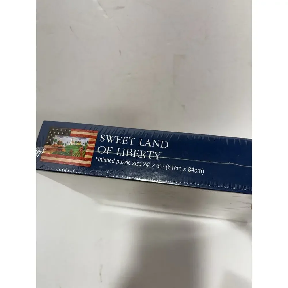 Bits and Pieces 1500 Pc Puzzle Sweet Land Of Liberty Artwork By Kari Phillips‎
